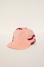 Ball Cap - Pink Chenille #5