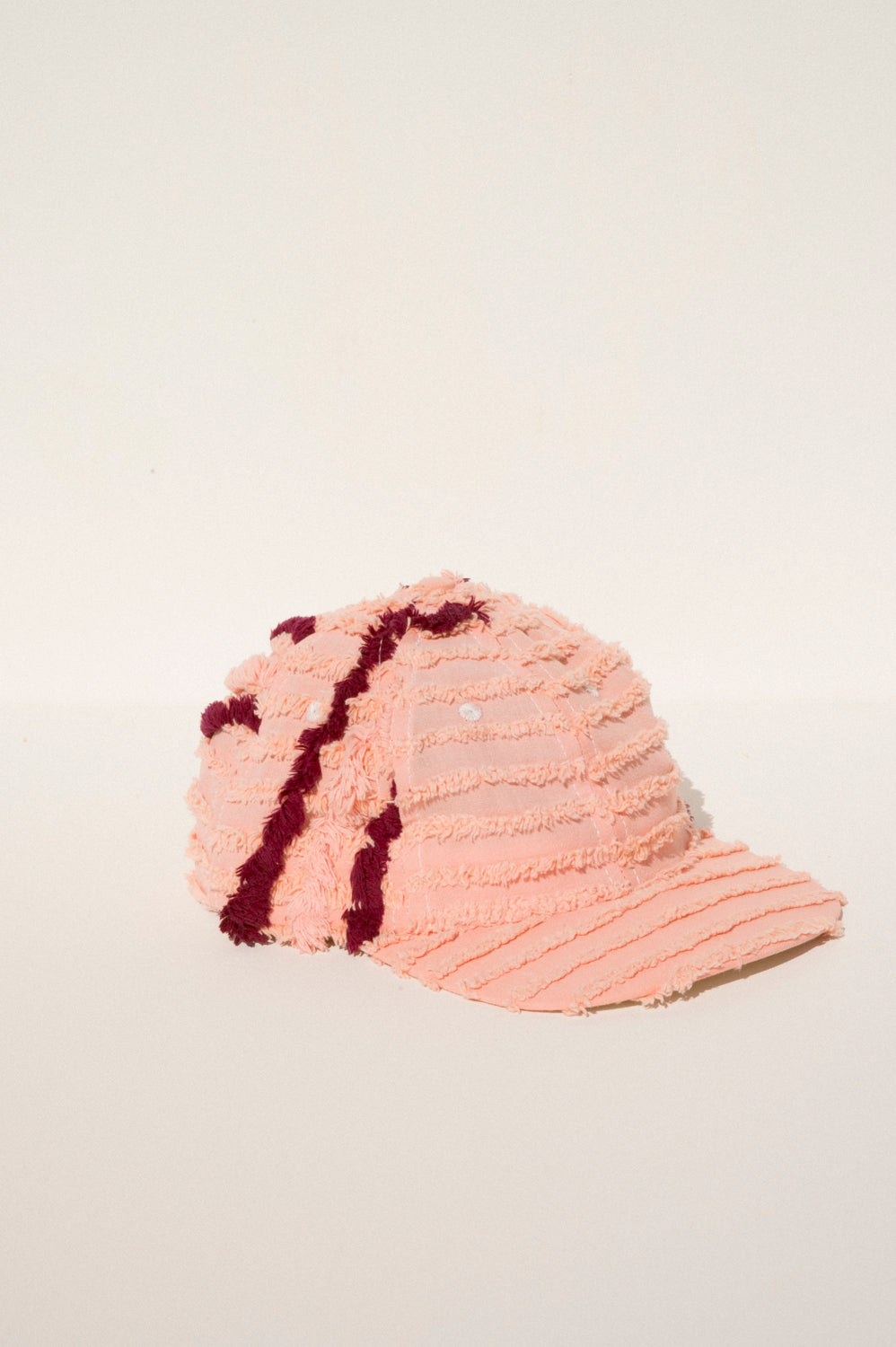 Ball Cap - Pink Chenille #5
