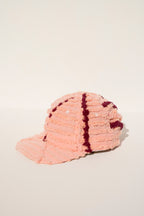 Ball Cap - Pink Chenille #6