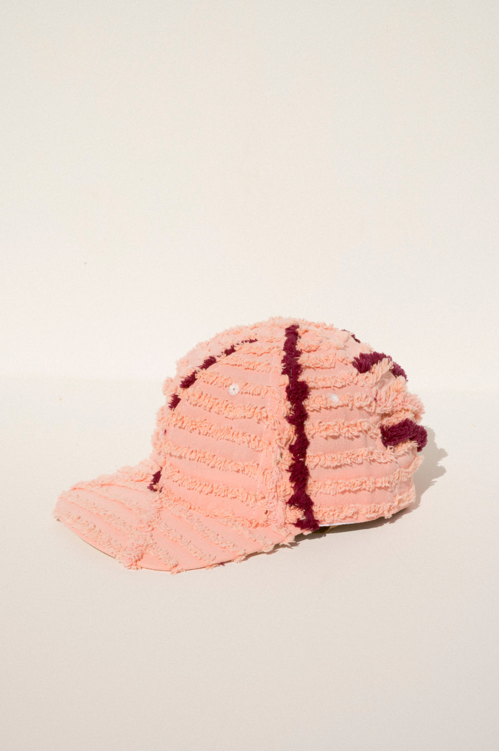 Ball Cap - Pink Chenille #6