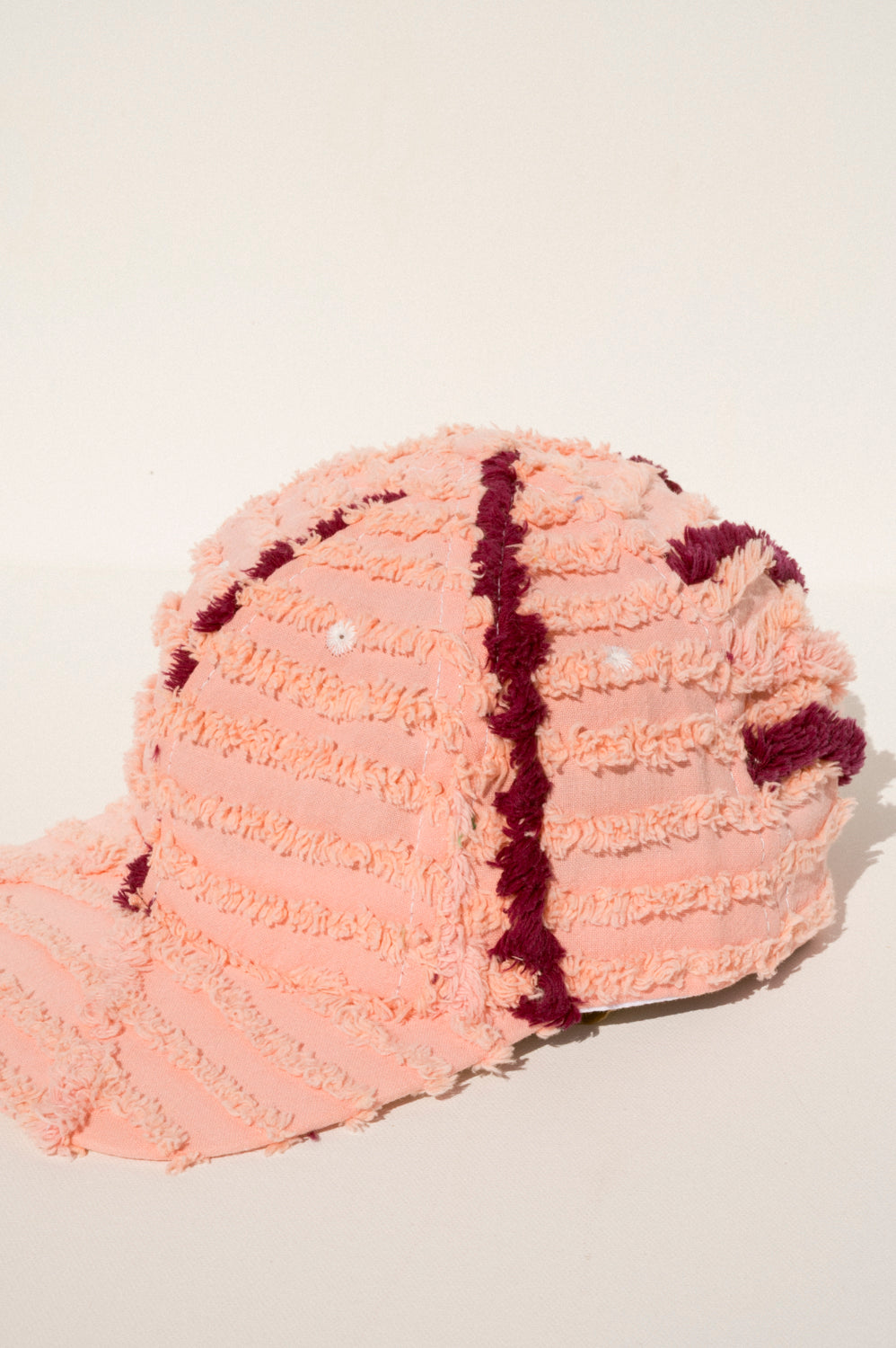 Ball Cap - Pink Chenille #6