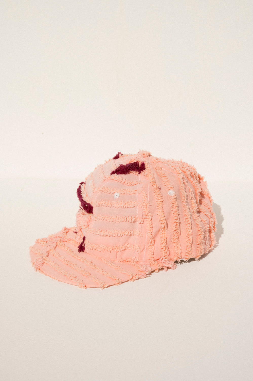 Ball Cap - Pink Chenille #7
