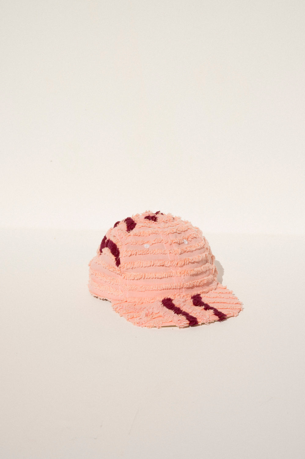 Ball Cap - Pink Chenille