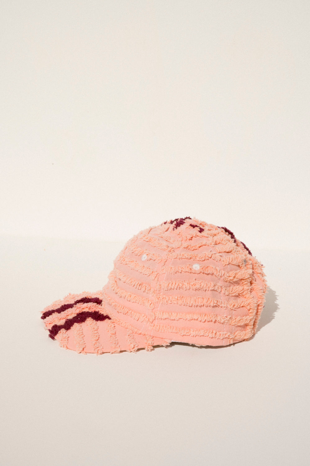 Ball Cap - Pink Chenille #8