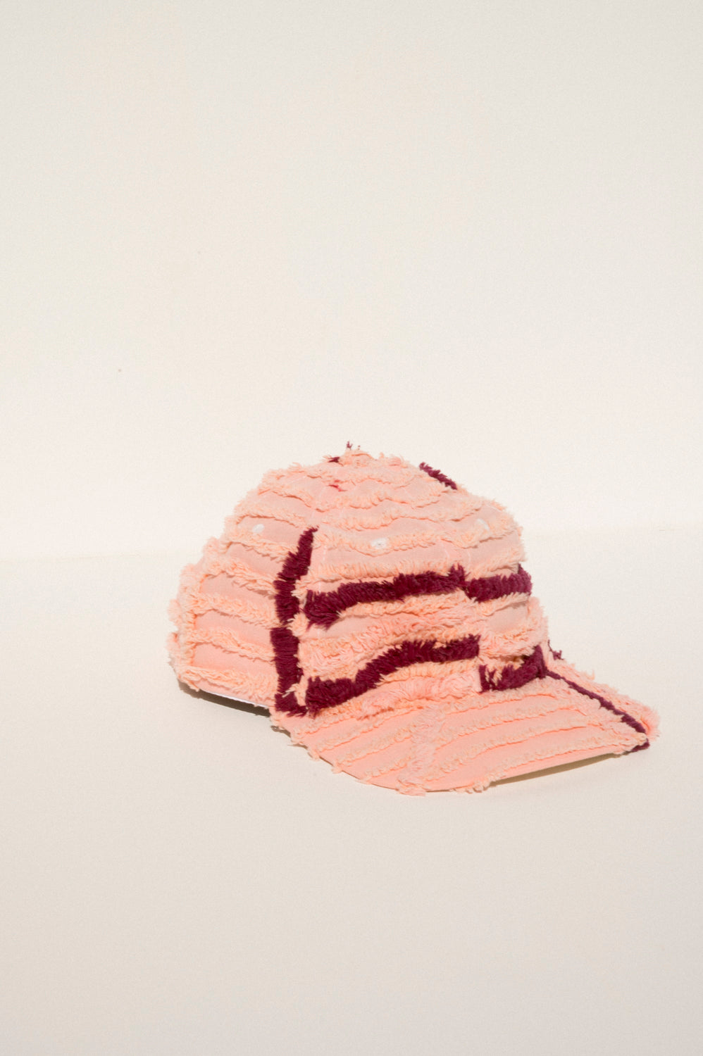 Ball Cap - Pink Chenille #9