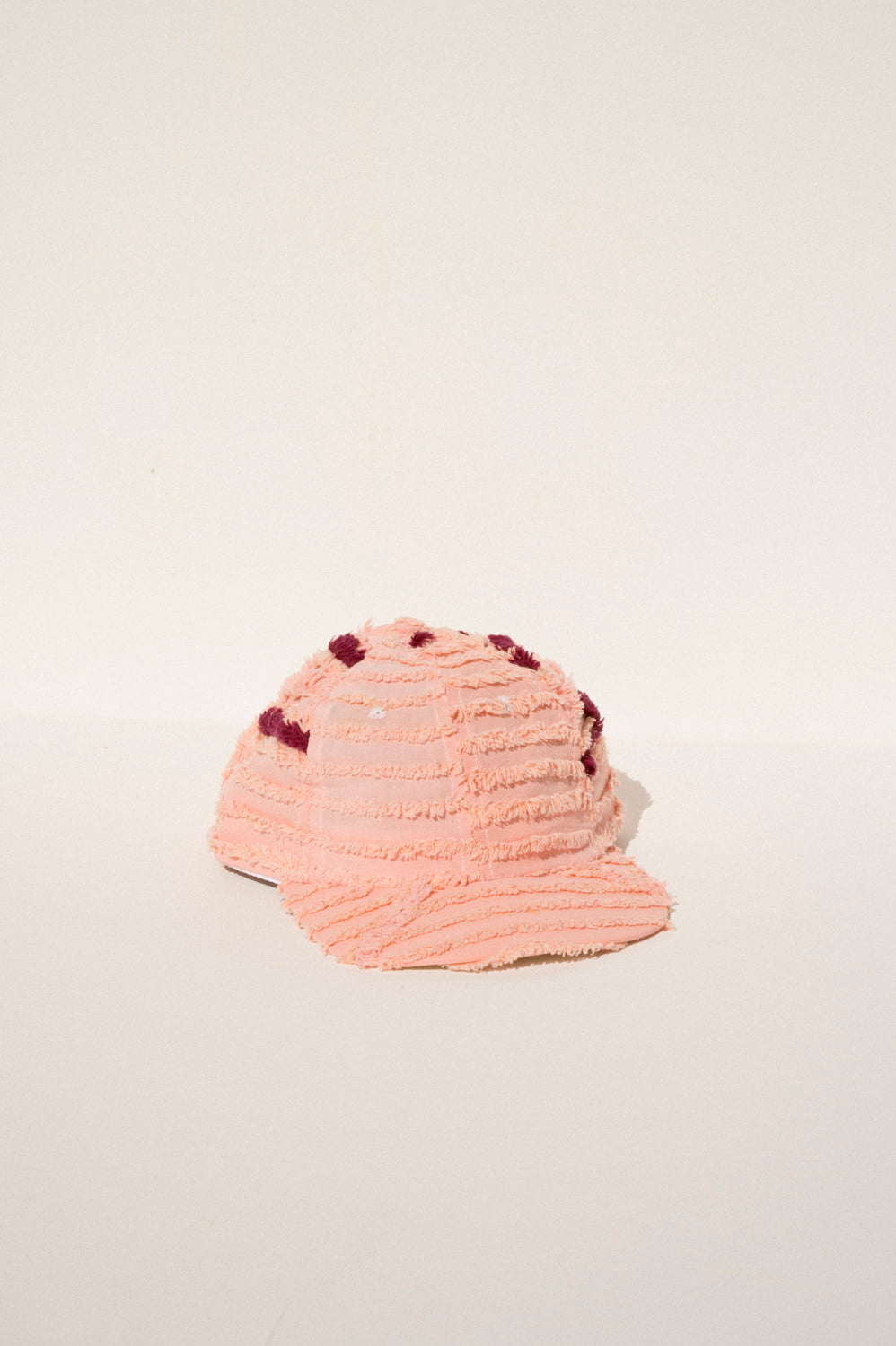 Ball Cap - Pink Chenille #10