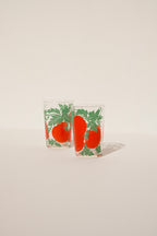Tomato Juice Glasses - Pair