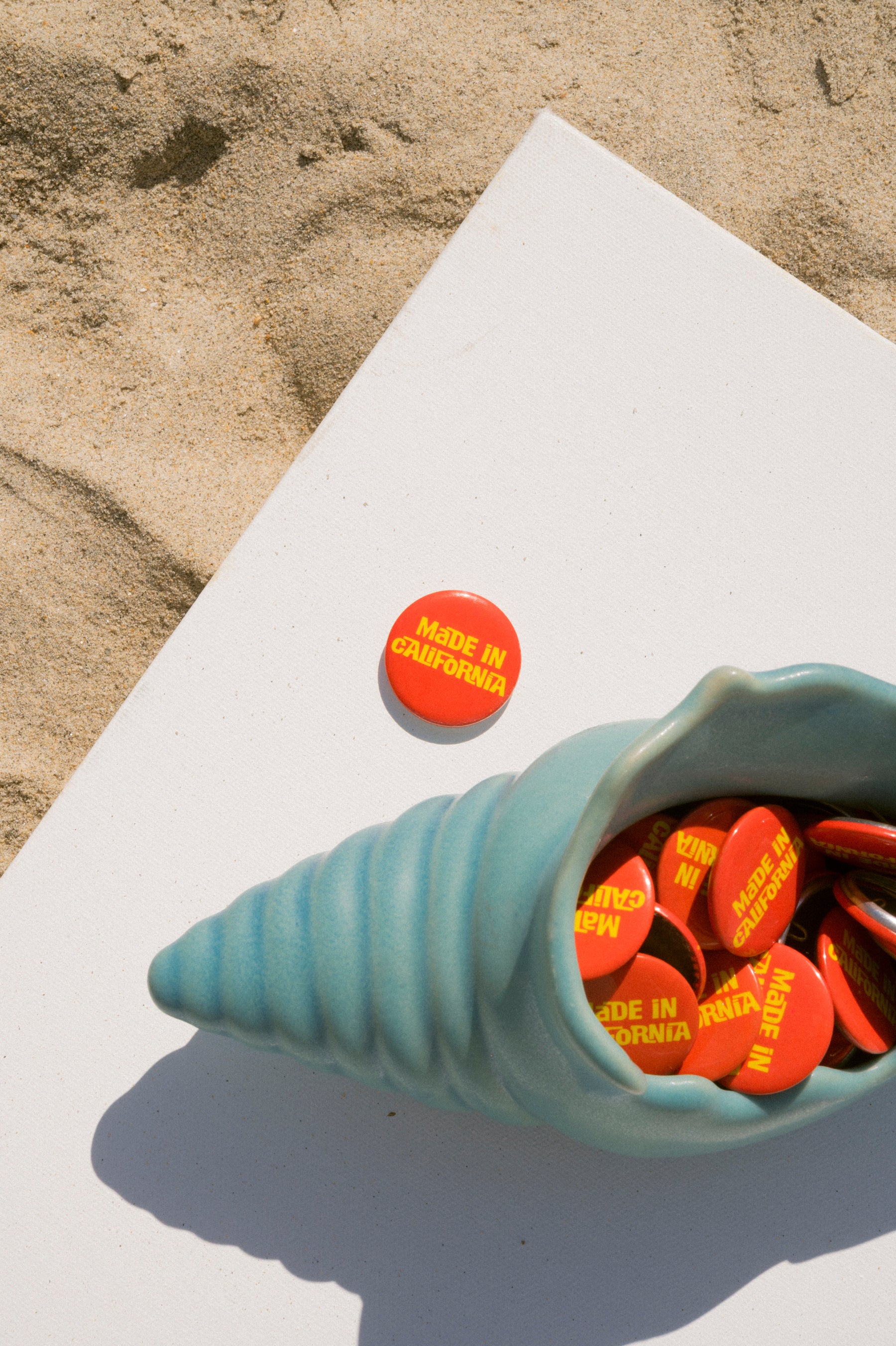 Made In California - Vintage Pinback Button