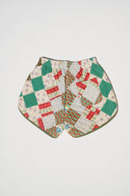 Quilt Track Shorts - Small (Around the World)