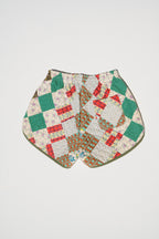 Quilt Track Shorts - Small (Around the World)