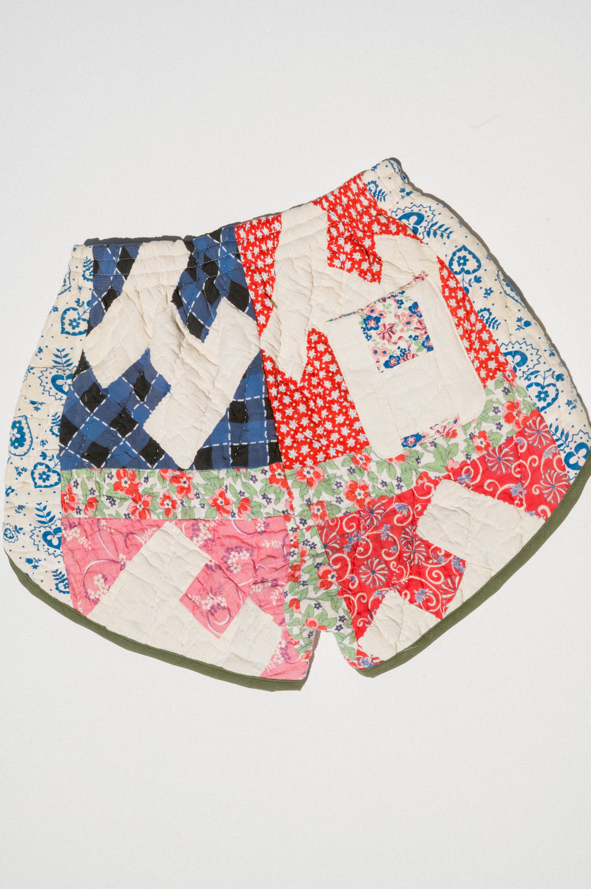 Quilt Track Shorts - Small (H Block)