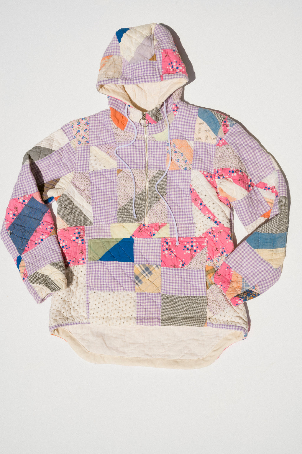 Big Parka - Small (Lavender Gingham)