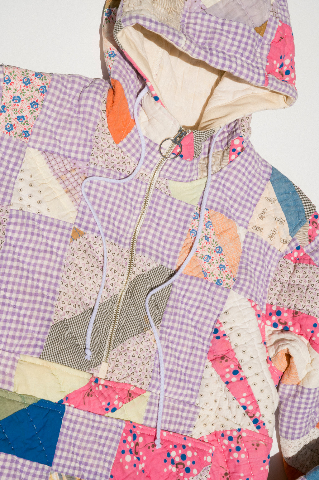 Big Parka - Small (Lavender Gingham)