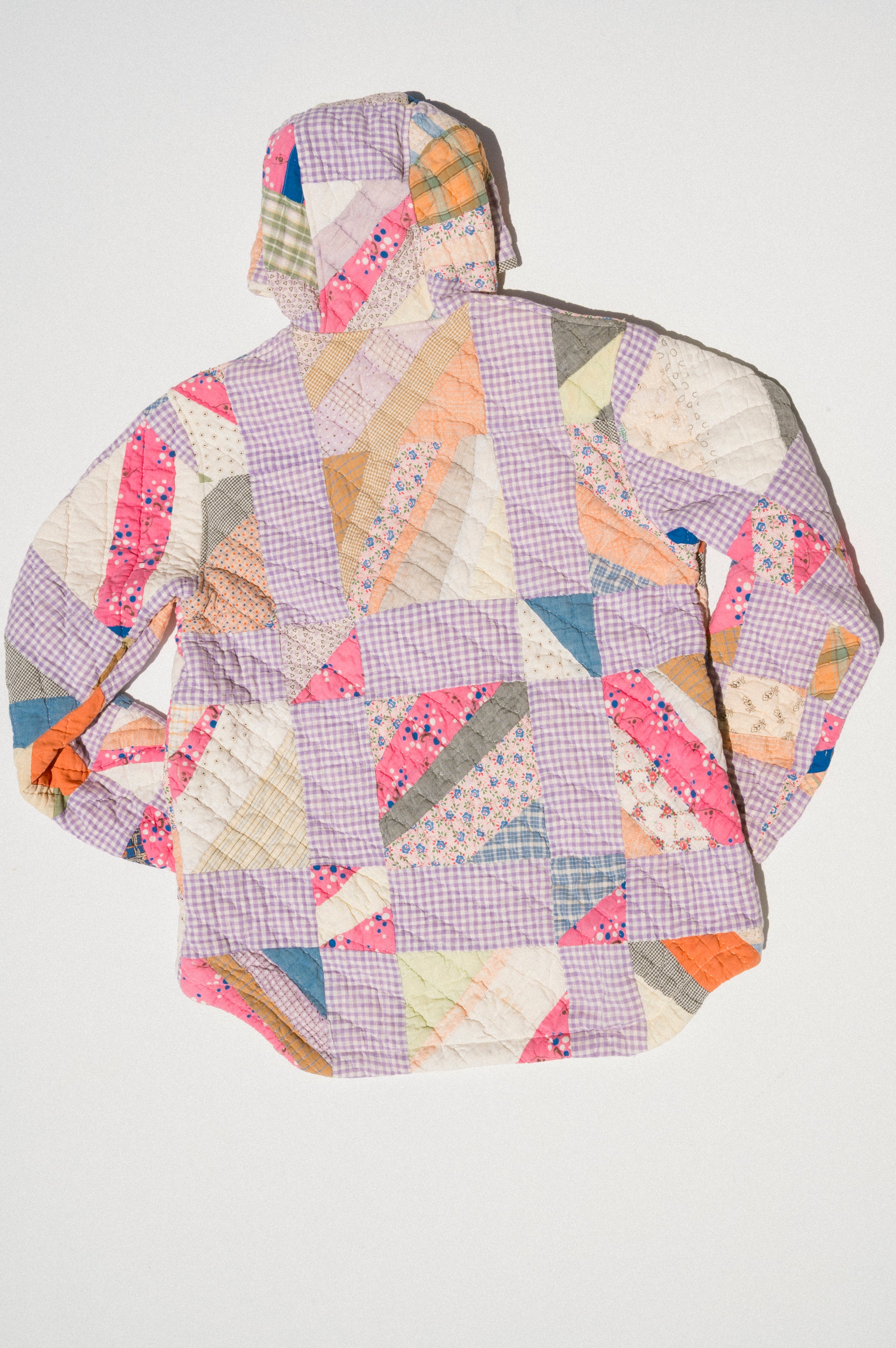 Big Parka - Small (Lavender Gingham)