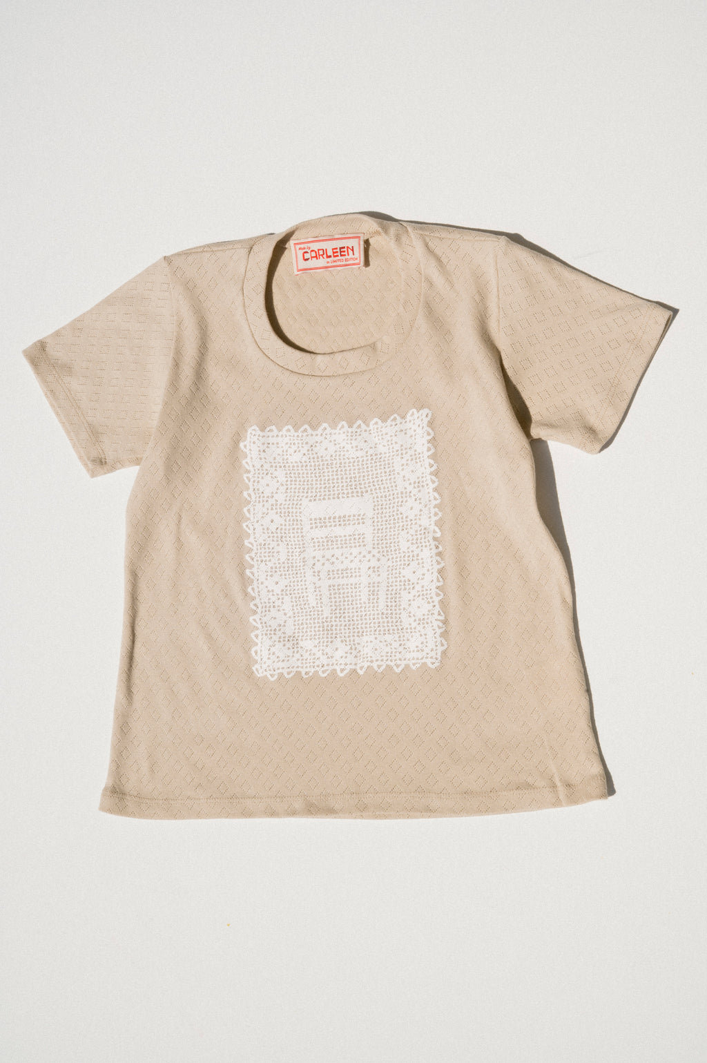 Perfect Tee - Pointelle Doily