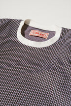 Cuffed Long Sleeve - Dot Jacquard