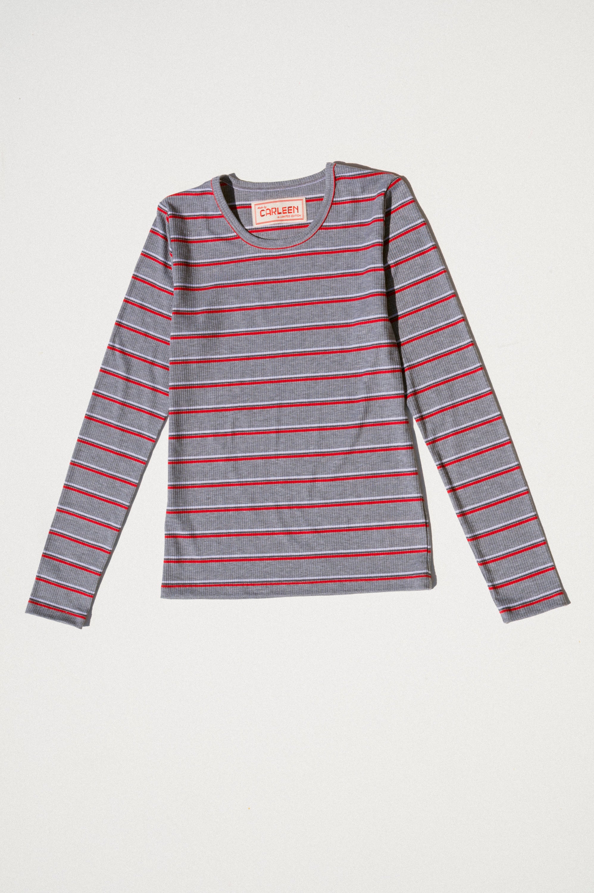 Long Sleeve Siren Tee - Small Stripe