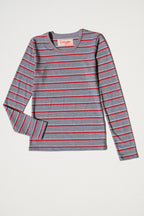 Long Sleeve Siren Tee - Small Stripe