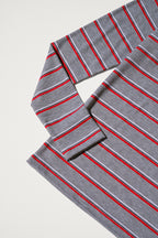 Long Sleeve Siren Tee - Small Stripe