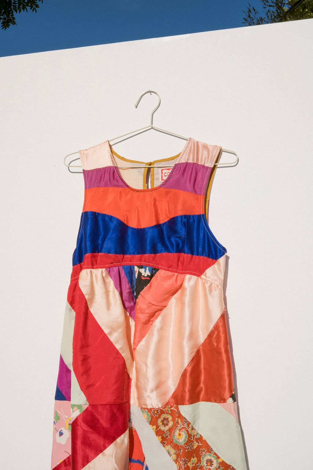 Lauren Quilt Dress - Strips  (Small)