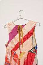 Lauren Quilt Dress - Strips  (Small)