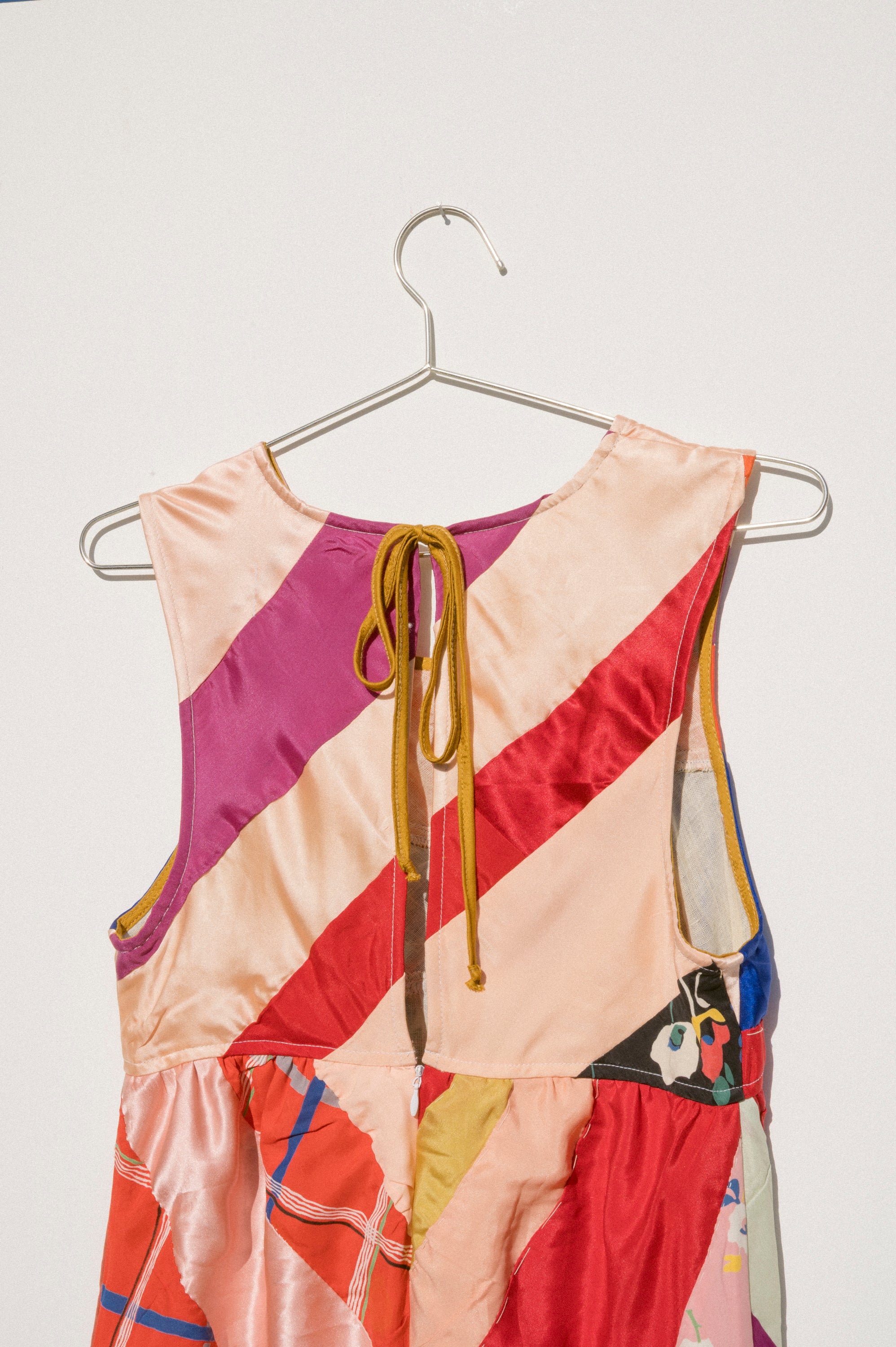 Lauren Quilt Dress - Strips  (Small)