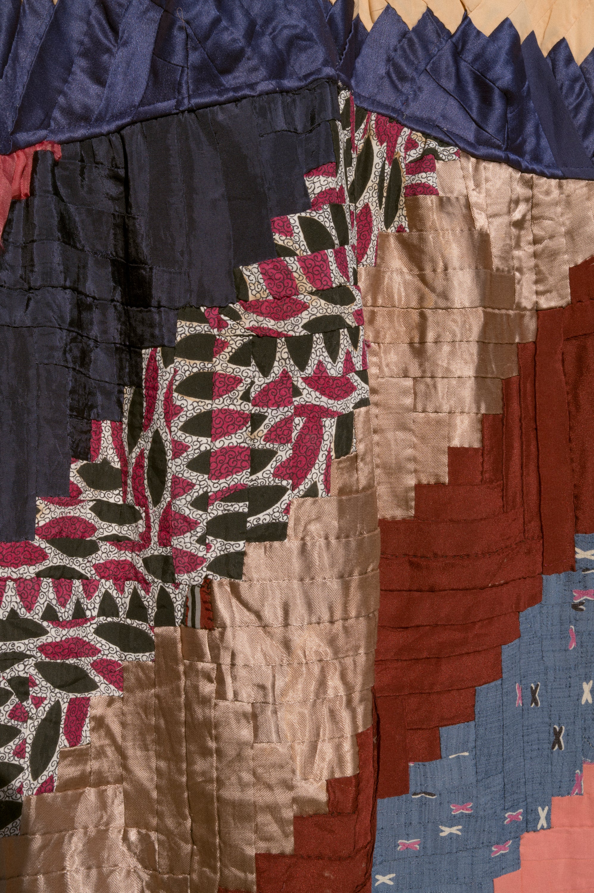 Lauren Quilt Dress - Log Cabin (Large)