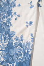 Scout Tie-Back Pant - Red Border/Delft (XL)