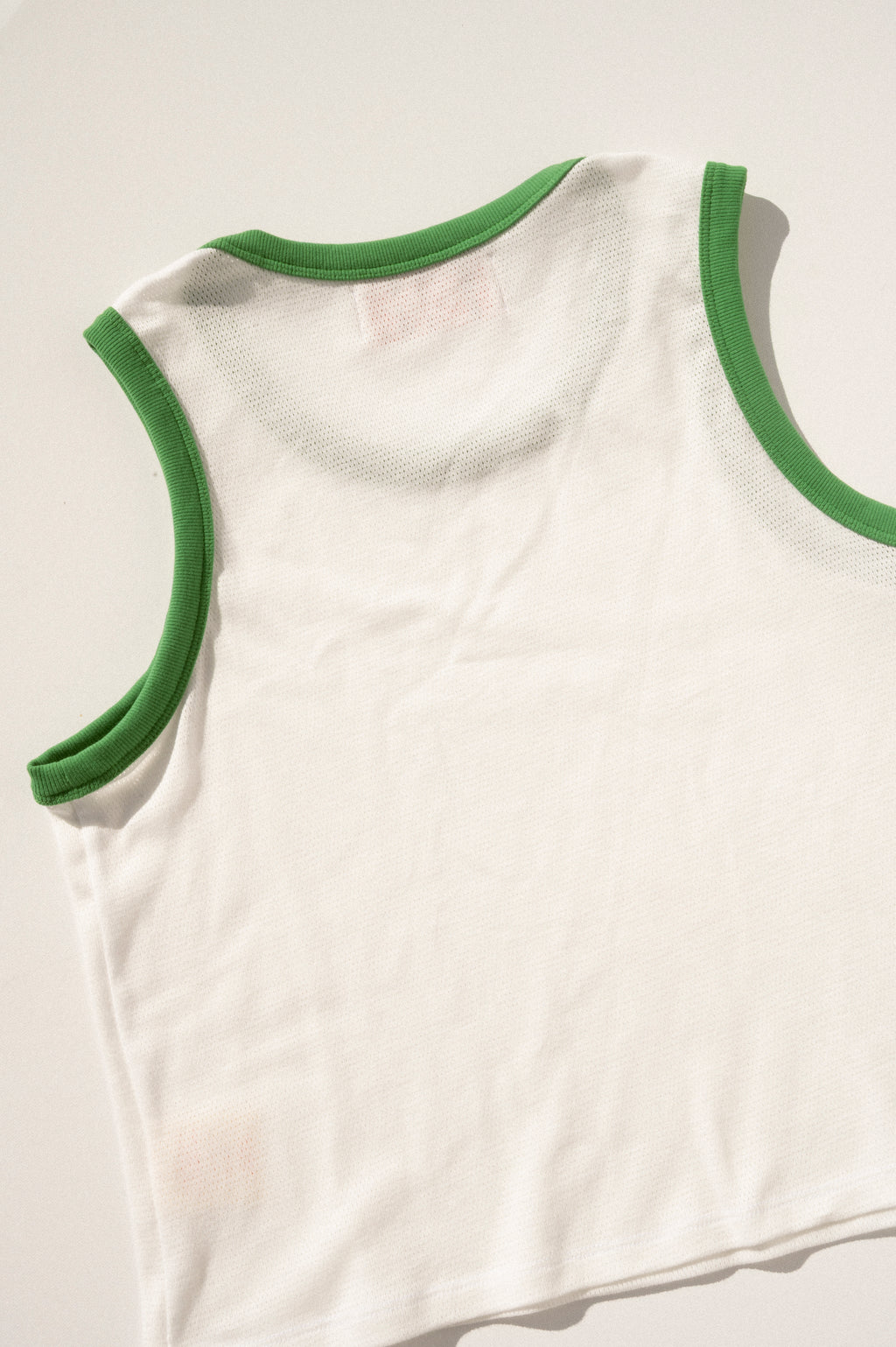 Chloe Tank - White/Green
