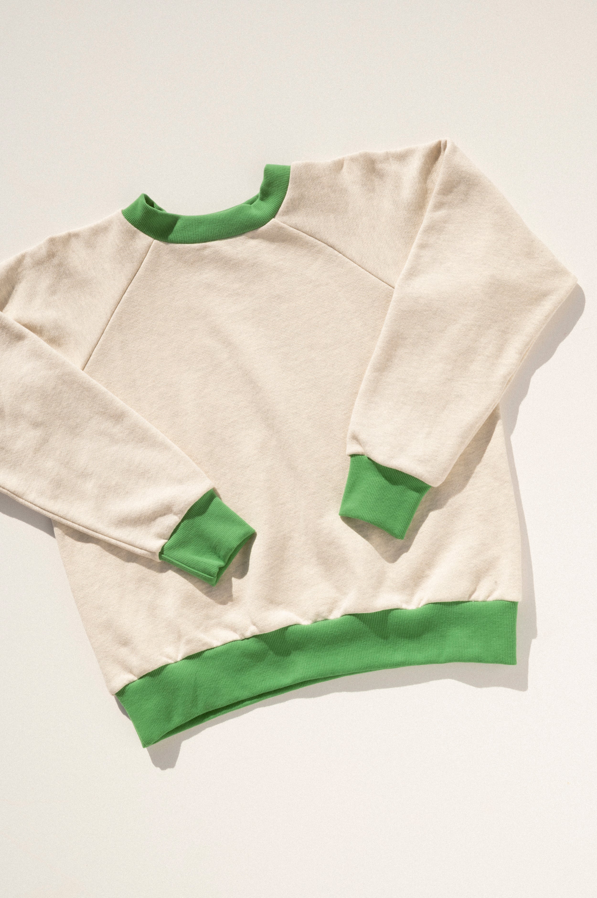 Rory Sweatshirt - Sand/Green