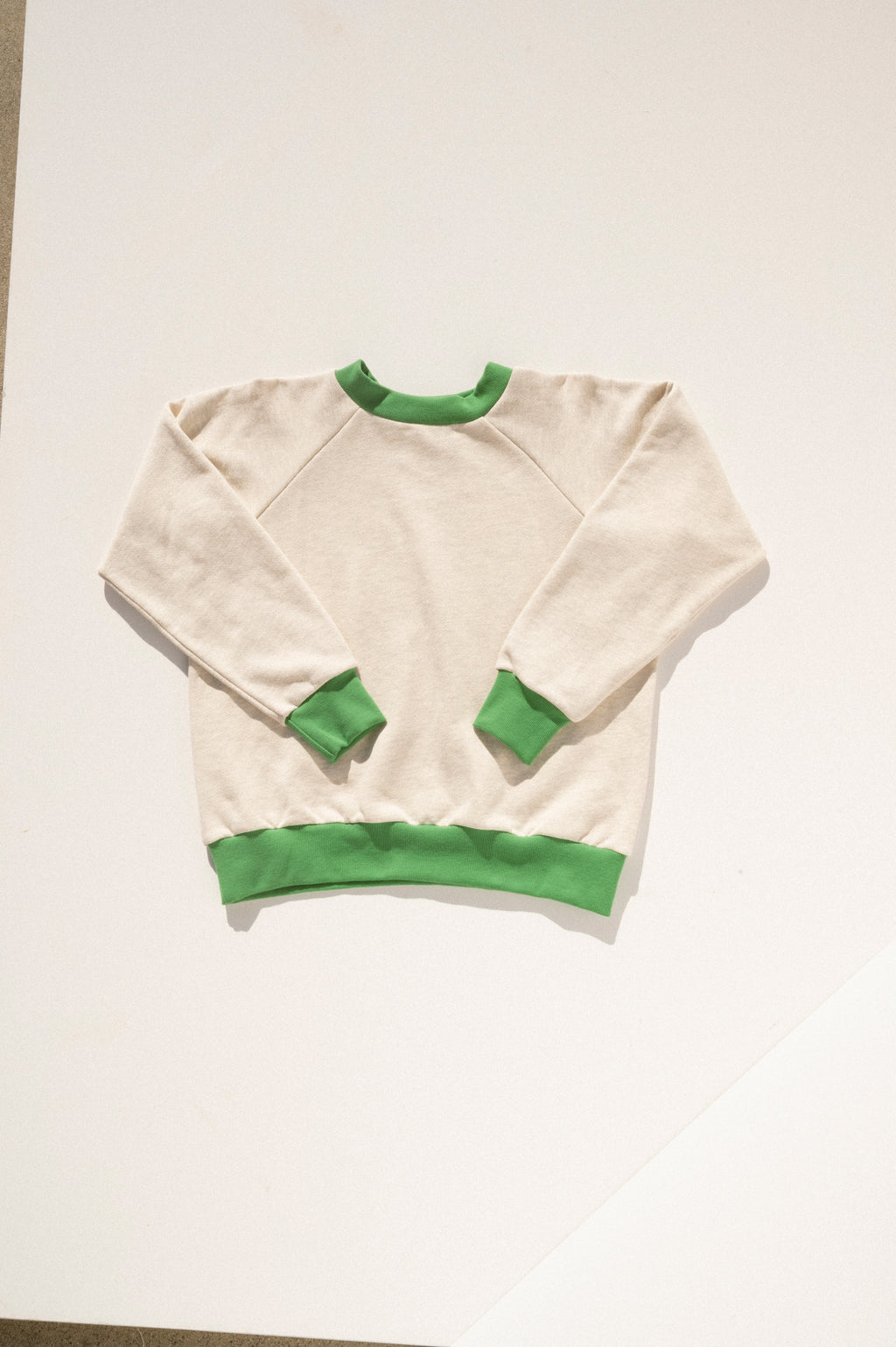 Rory Sweatshirt - Sand/Green