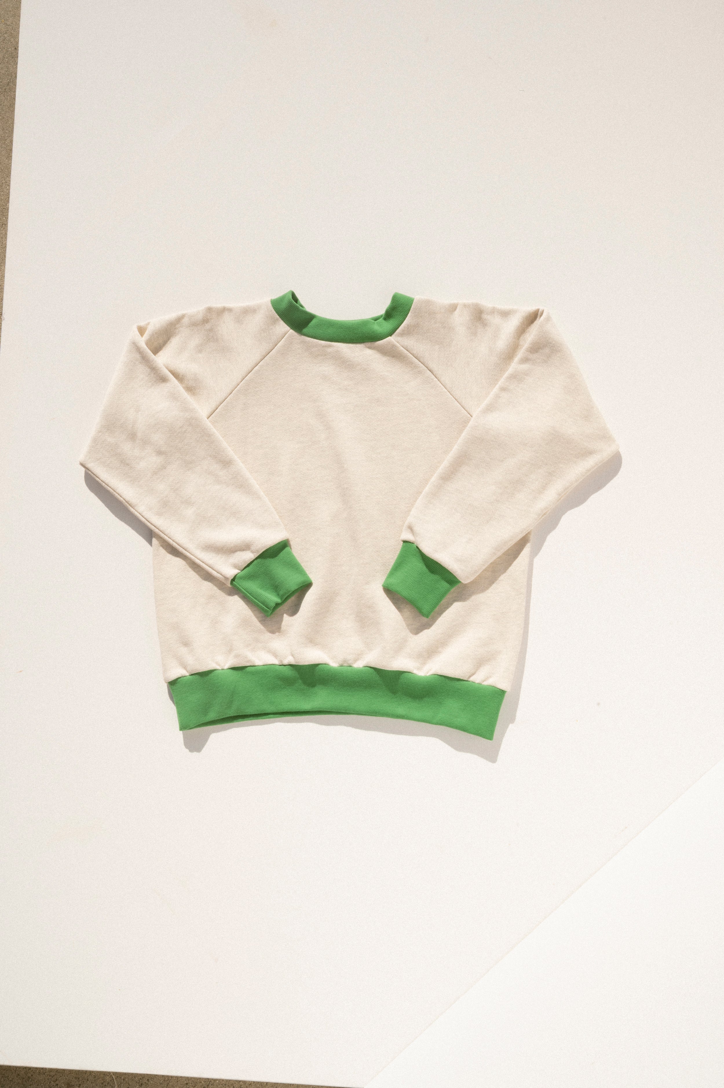 Rory Sweatshirt - Sand/Green