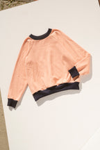 Rory Sweatshirt - Coral/Navy