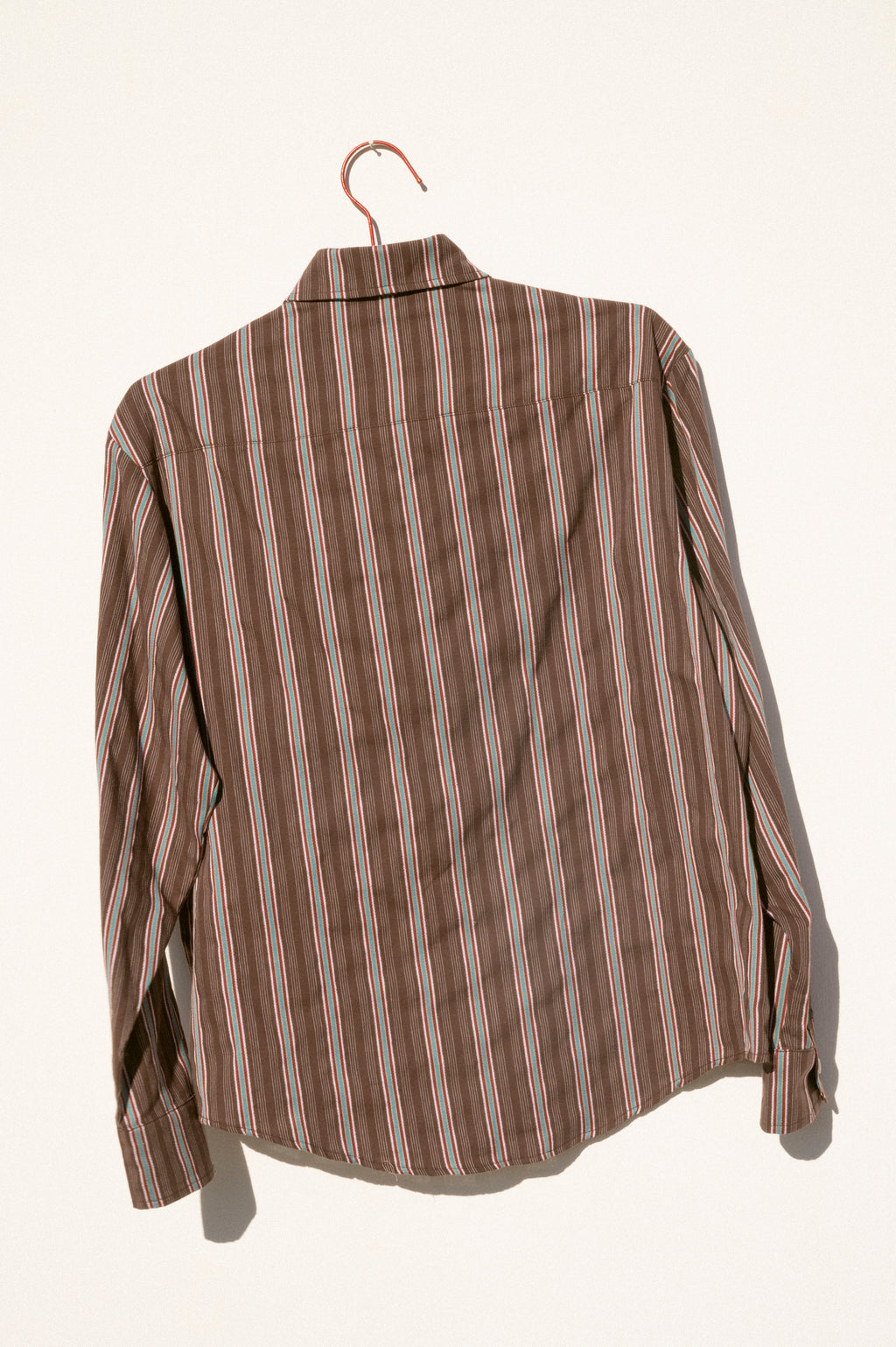 Sequoia Shirt - Brown Dobby Stripe