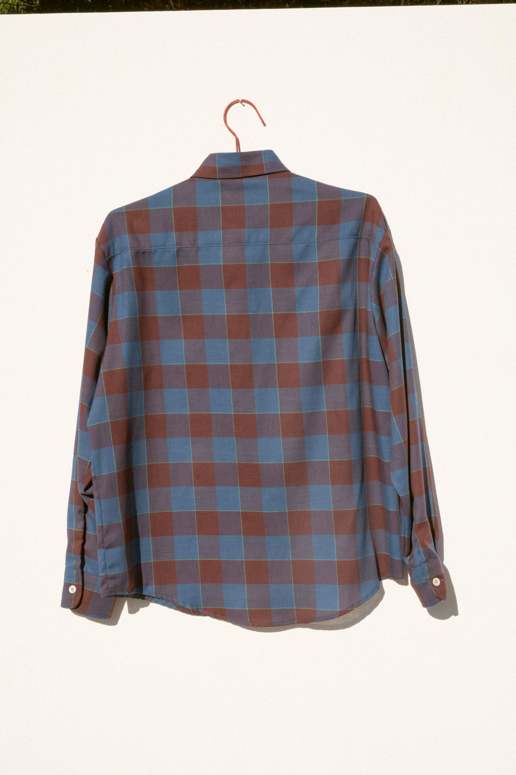 Sequoia Shirt - Blue Gauze Plaid