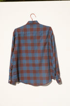 Sequoia Shirt - Blue Gauze Plaid