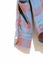 Sequoia Shirt - Blue Gauze Plaid