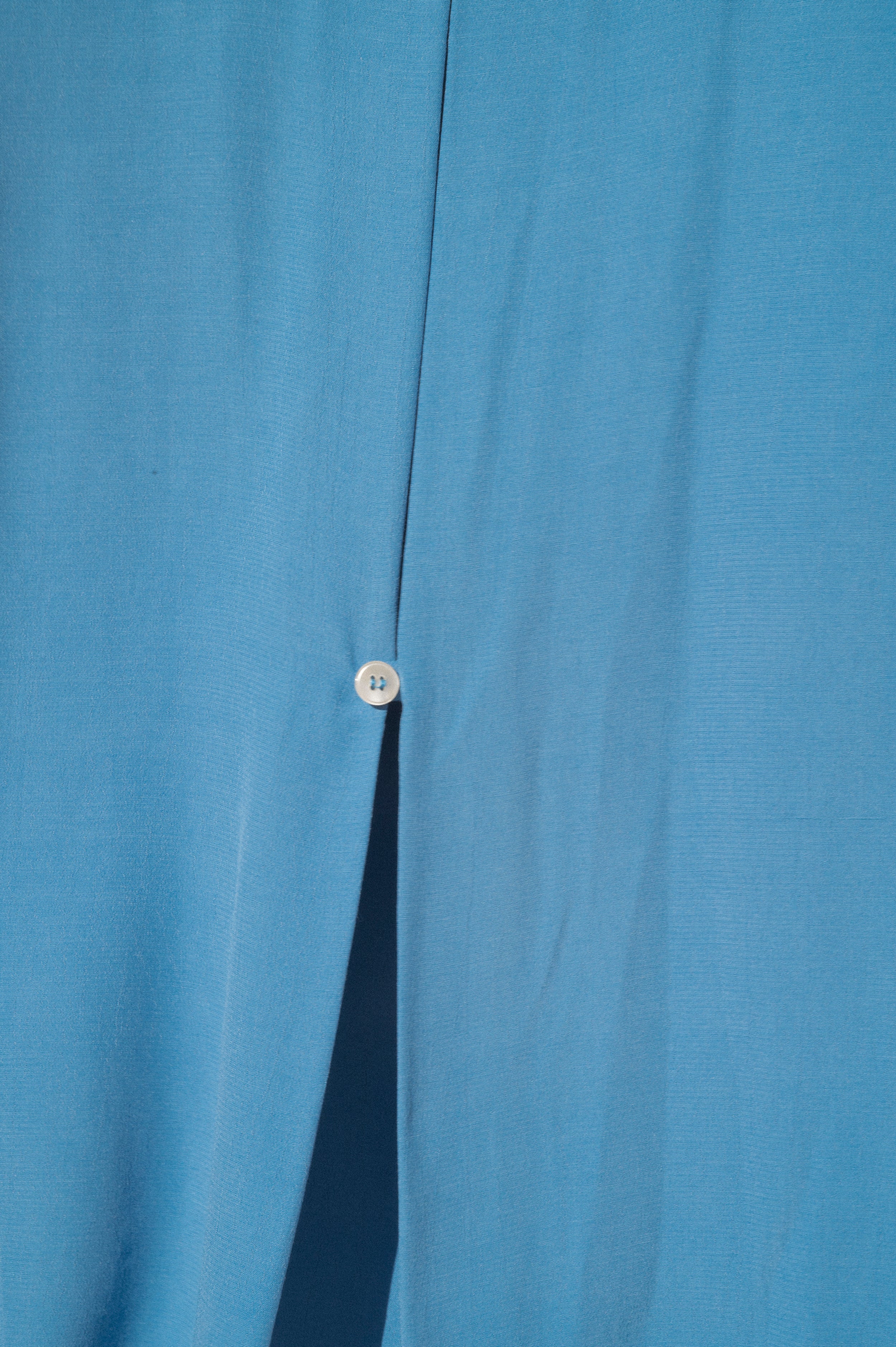 Nancy Button-Waist Shirt - Blue