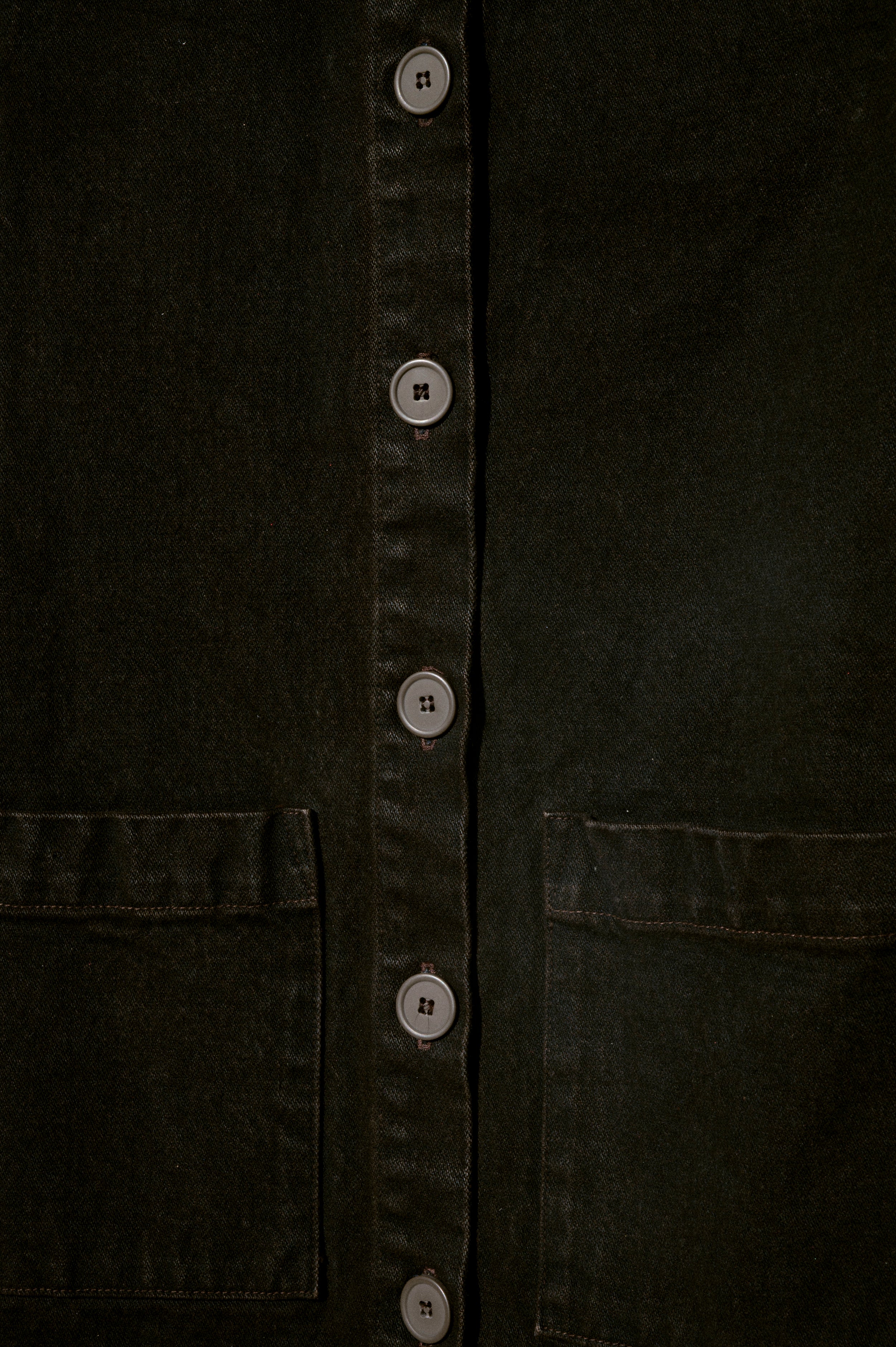 Holt Chore Jacket - Brown Overdye