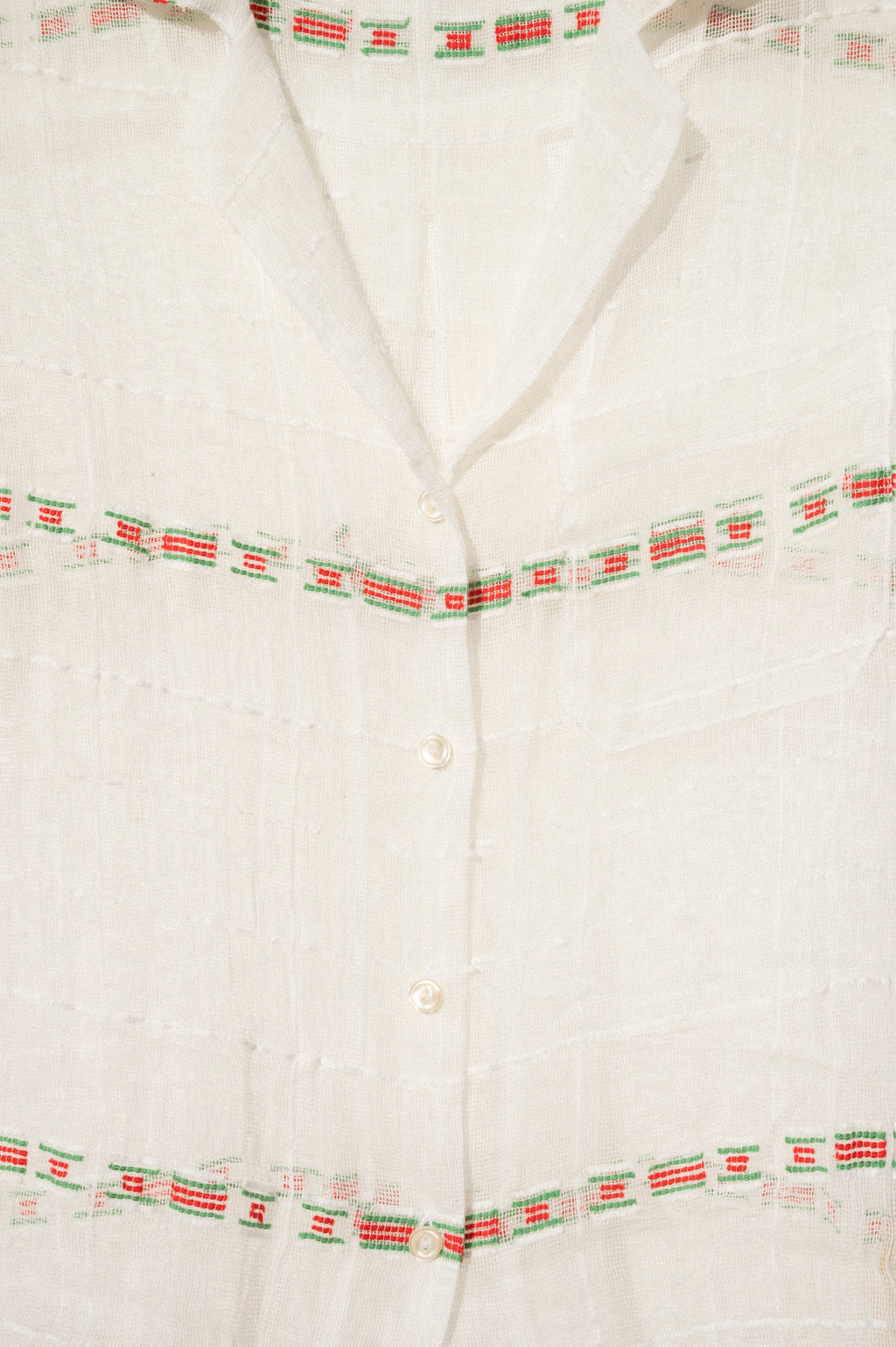 Nancy Button-Waist Shirt - One Of A Kind (Small)