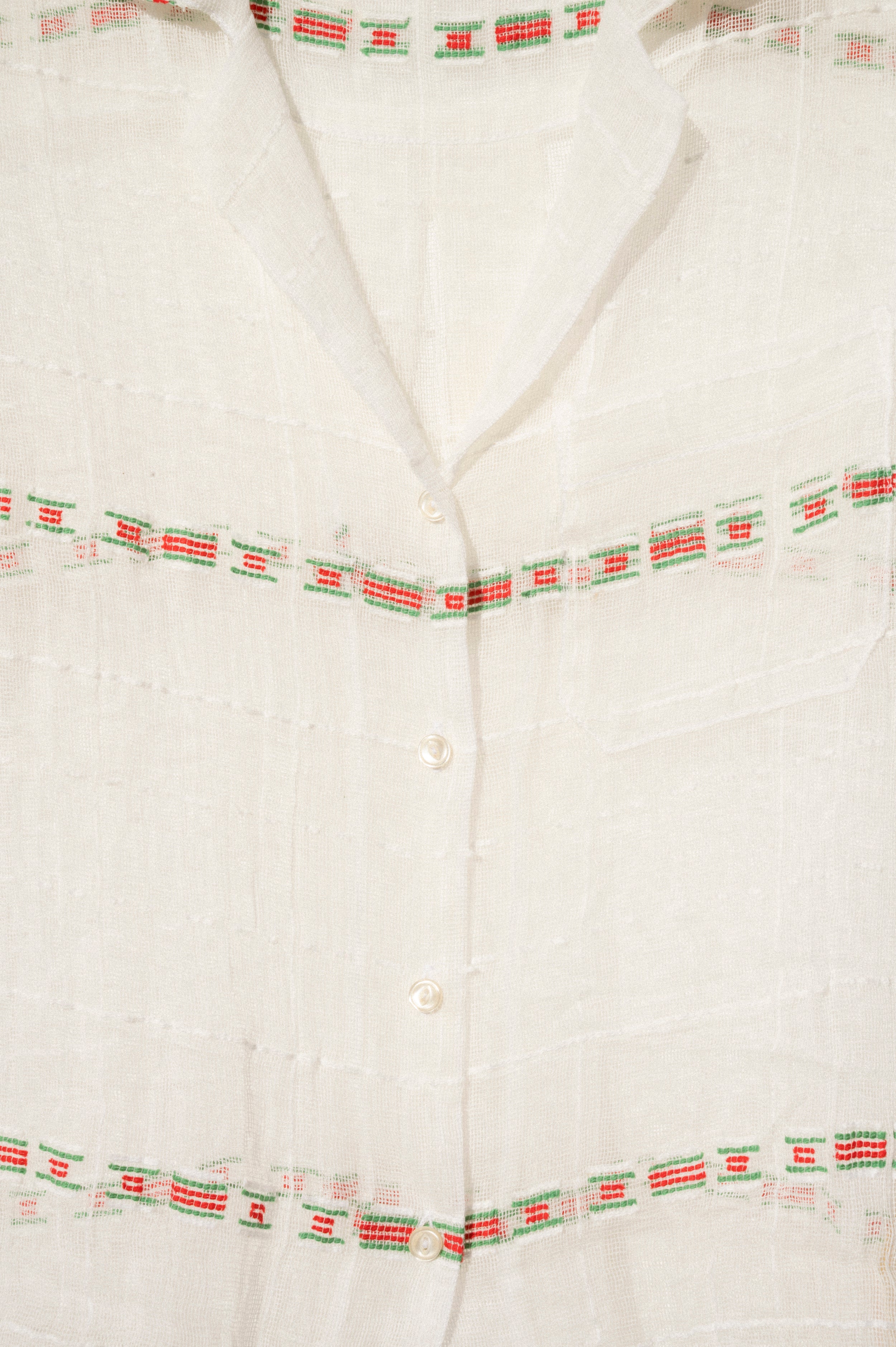 Nancy Button-Waist Shirt - One Of A Kind (Small)