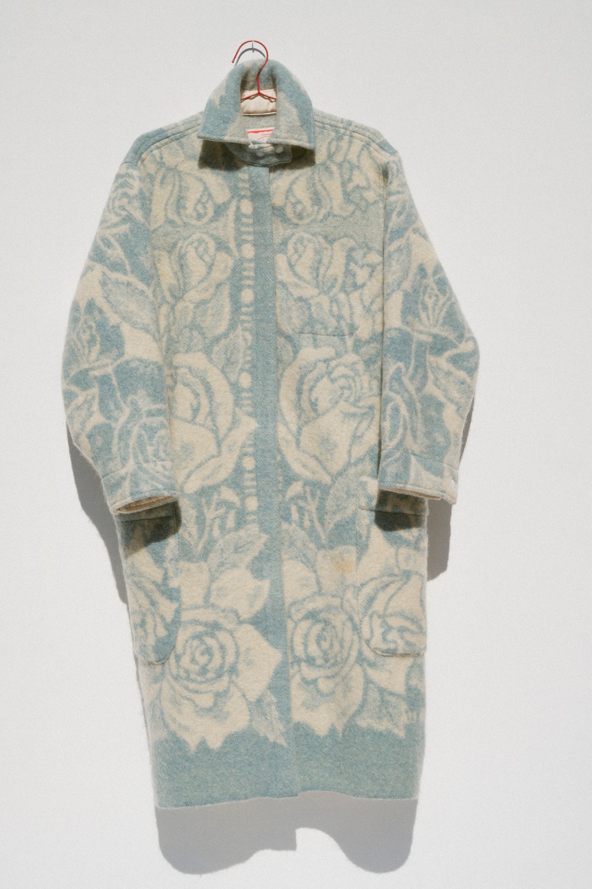 Wool Harris Duster - Light Blue (Medium)