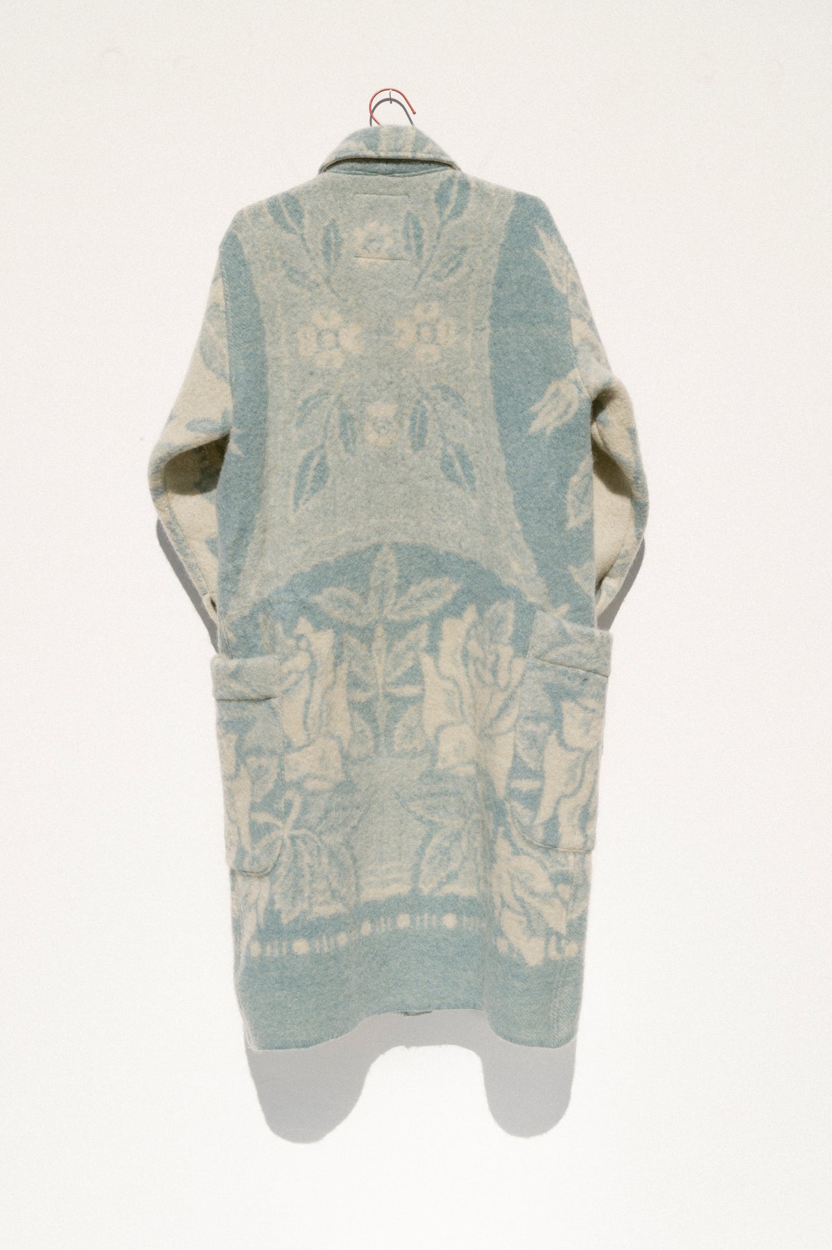 Wool Harris Duster - Light Blue (Medium)