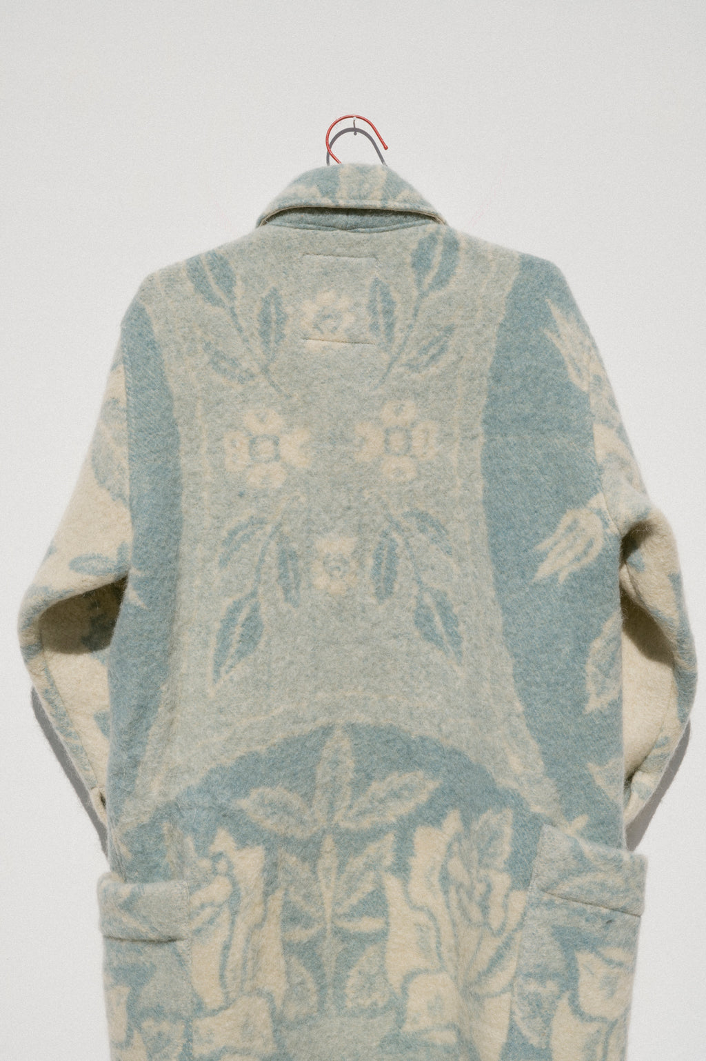 Wool Harris Duster - Light Blue (Medium)