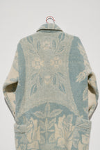 Wool Harris Duster - Light Blue (Medium)