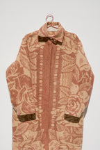Wool Harris Duster - Deep Rose (XLarge)
