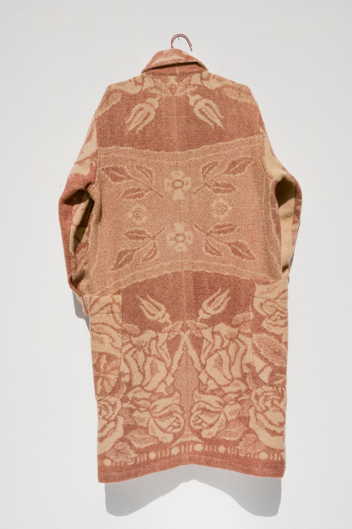 Wool Harris Duster - Deep Rose (XLarge)