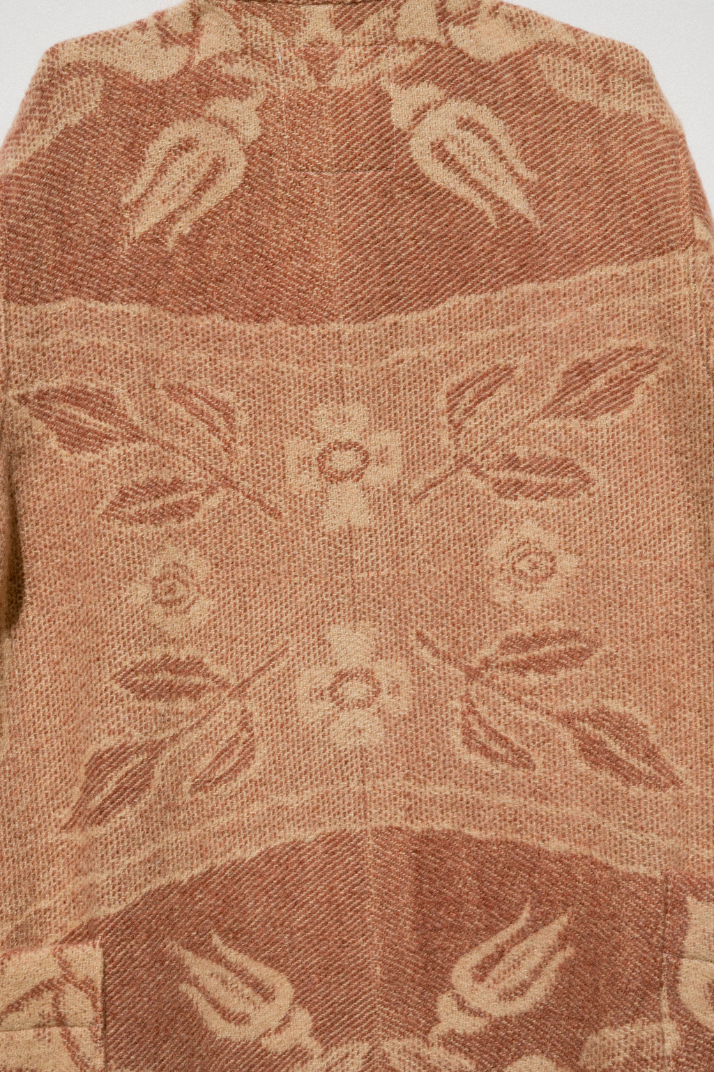 Wool Harris Duster - Deep Rose (XLarge)