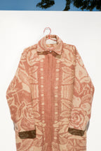 Wool Harris Duster - Deep Rose (XLarge)