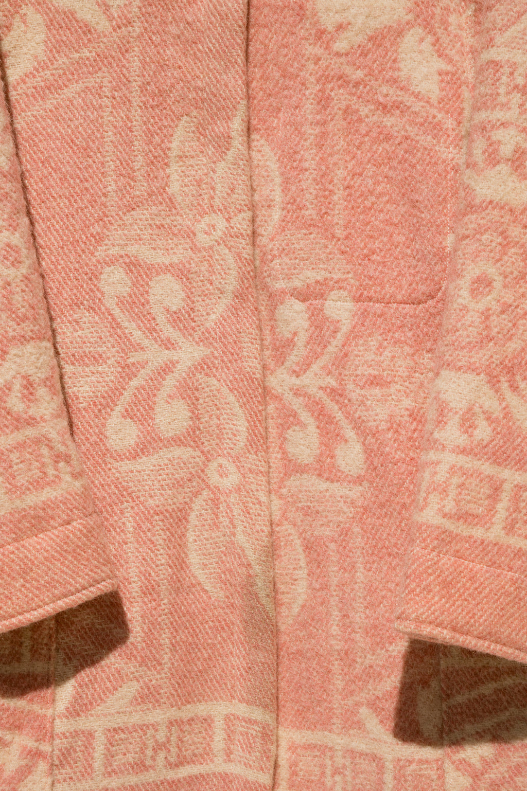 Wool Harris Duster - Pink (Small)